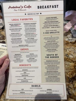 Menu photo 4 Antoine's Cafe San Clemente, CA