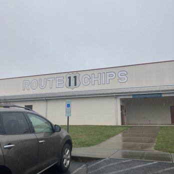 Route 11 Potato Chips - the front of the building - Specialty Food Near Me - Mount Jackson, Virginia Route 11 Potato Chips - the front of the building - Specialty Food Near Me - Mount Jackson, Virginia