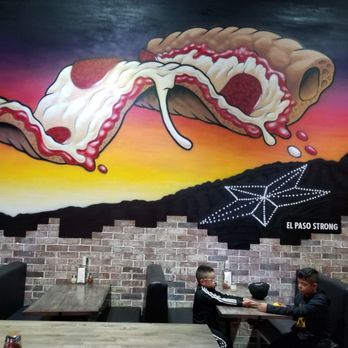 Sun City Slice - Cool mural - Pizza Near Me - El Paso, Texas