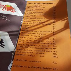 Puro Beach - Man beachte den Preis....z.b. Cafe Latte und vergleiche mit anderem Foto...