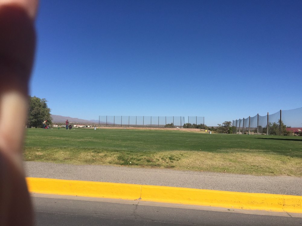 Social spots from golf driving range