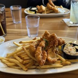 Fish and chips Fish and chips