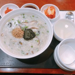 Mushroom Oyster Porridge