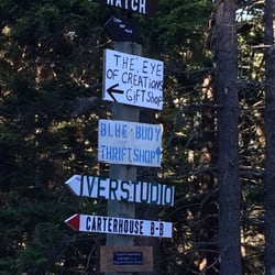 Town of Swans Island - Signage can be found at "major" forks in the road.