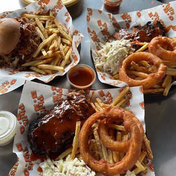 Phil's BBQ - BBQ Broham (Pulled Pork) and Rib-Less Tickler - Barbeque Near Me - San Diego, California Phil's BBQ - BBQ Broham (Pulled Pork) and Rib-Less Tickler - Barbeque Near Me - San Diego, California