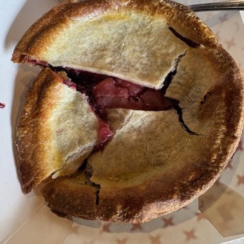 Iron Door - Mountain berry rhubarb pie - Salad Near Me - Mount Lemmon, Arizona Iron Door - Mountain berry rhubarb pie - Salad Near Me - Mount Lemmon, Arizona