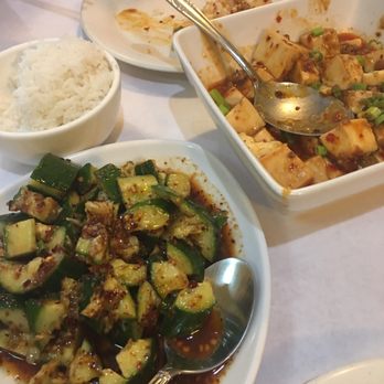 Dongpo Impression - Spicy and sour cucumber salad and Mao pao tofu - Szechuan Near Me - Chicago, Illinois Dongpo Impression - Spicy and sour cucumber salad and Mao pao tofu - Szechuan Near Me - Chicago, Illinois
