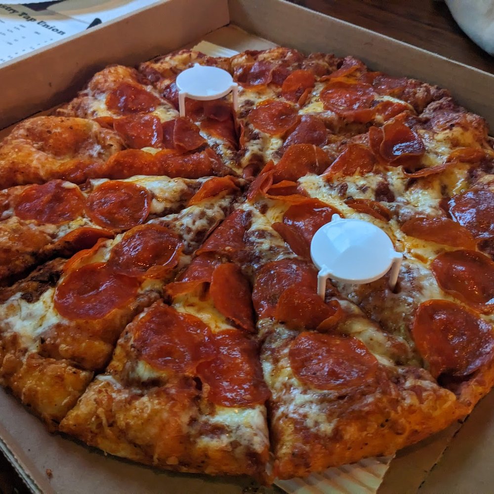 Industry Tap Union - Me n' Ed's Pepperoni Pizza ($15) - Beer Bar Near Me - Fresno, California