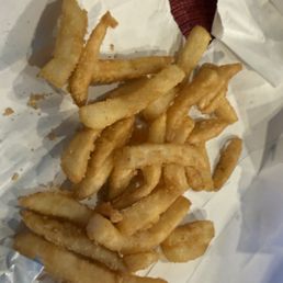 Fries. Great coating but "cold"
