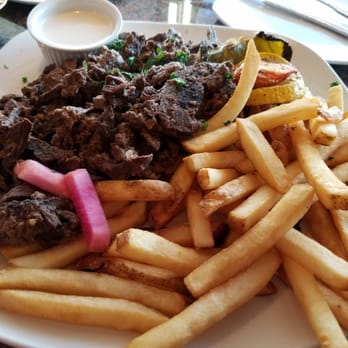 La Marsa - Fenton - Meat shawarma plate with fries - Mediterranean Near Me - Fenton, Michigan La Marsa - Fenton - Meat shawarma plate with fries - Mediterranean Near Me - Fenton, Michigan