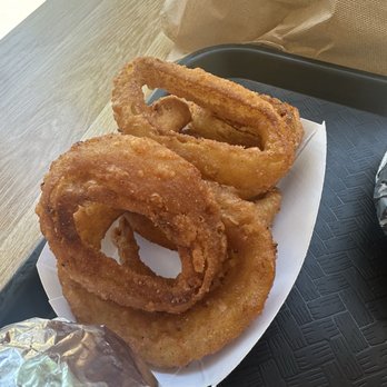Salt Burgers + Fries - Fuego Onion Rings - Burgers Near Me - Chicago, Illinois Salt Burgers + Fries - Fuego Onion Rings - Burgers Near Me - Chicago, Illinois