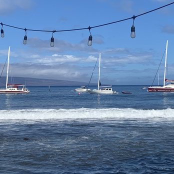 Mala Ocean Tavern - Views from the outdoor seating area - Seafood Near Me - Lahaina, Hawaii