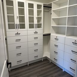 Master Bedroom Walk-In Closet organization Master Bedroom Walk-In Closet organization