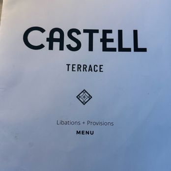 Castell Terrace - Menu - Lounges Near Me - New York, New York Castell Terrace - Menu - Lounges Near Me - New York, New York