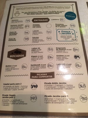 Menu photo 1 Hola Jacoba Buenos Aires, C