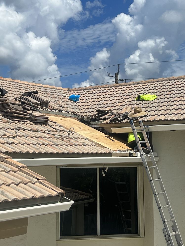 Slide of V & A Roofing