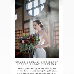 Style It Salon - Burnt Church Distillery advertising. Hair and makeup by Joy
