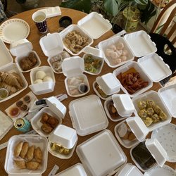Golden Joy BBQ - Dim sum spread