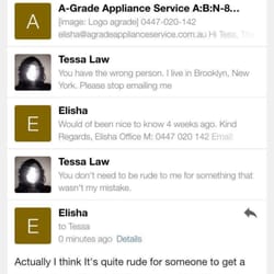 A-Grade Appliance Service - Unbelievable
