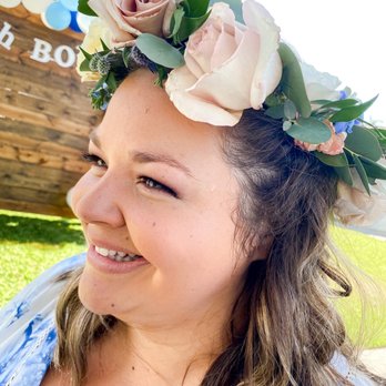 The Pink Daffodil - Flower crown - Florists Near Me - Tustin, California