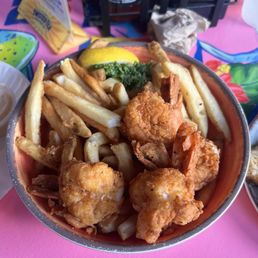 Fried Shrimp Basket Fried Shrimp Basket