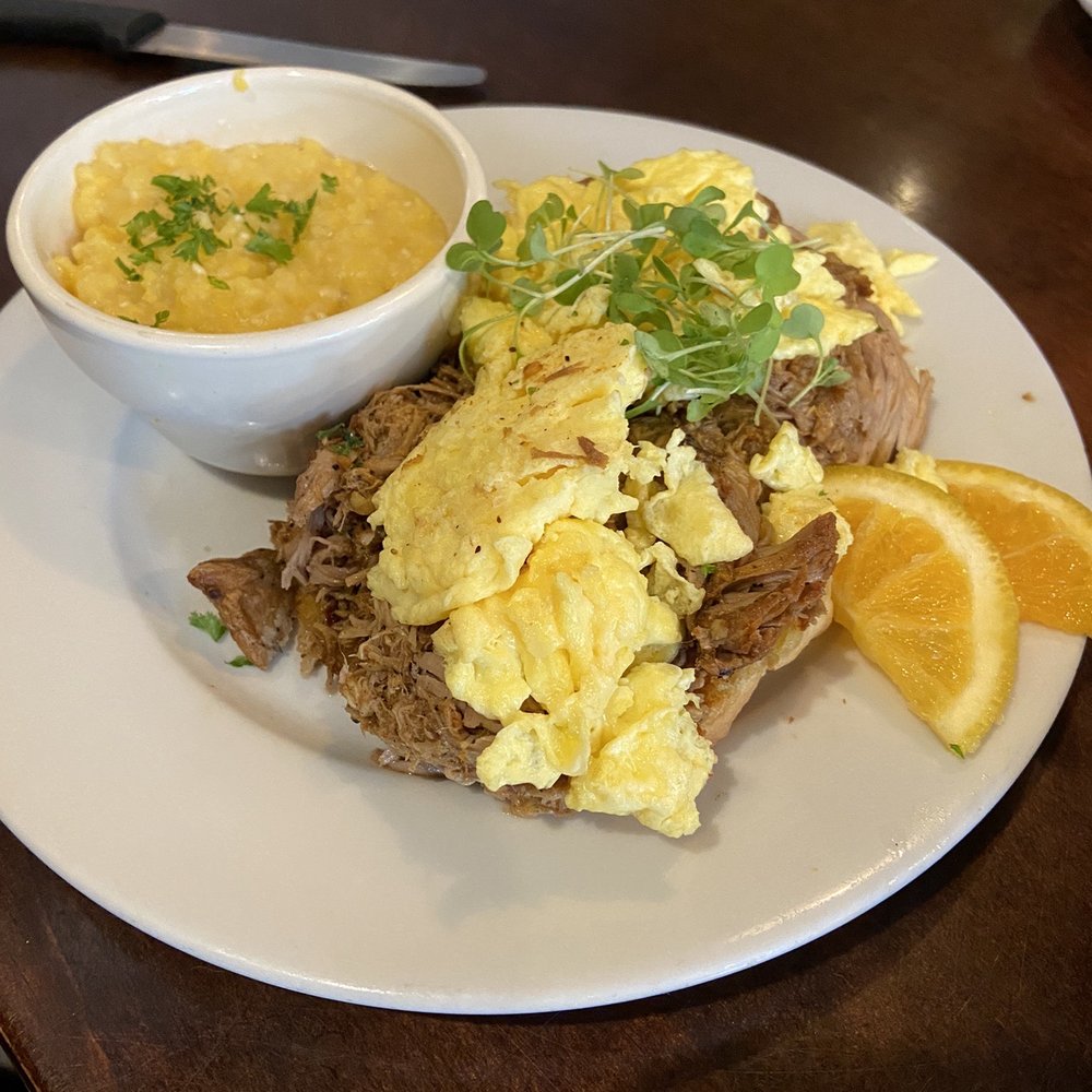 Backwater - Pork Eggs Benedict - Breakfast & Brunch Near Me - Melbourne, Florida Backwater - Pork Eggs Benedict - Breakfast & Brunch Near Me - Melbourne, Florida