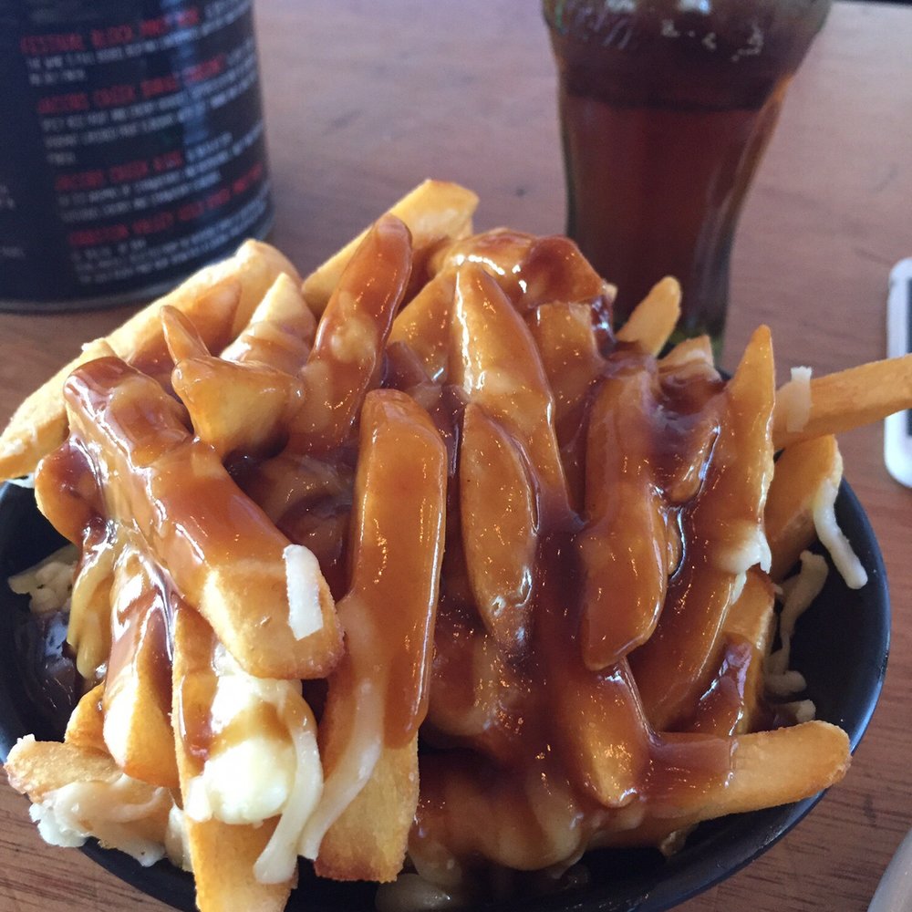 Fat Badgers - Regular size Poutine. - Pizza Near Me - Queenstown, OTA Fat Badgers - Regular size Poutine. - Pizza Near Me - Queenstown, OTA