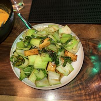 Lom Wong - Boo Choy with tofu - Thai Near Me - Phoenix, Arizona Lom Wong - Boo Choy with tofu - Thai Near Me - Phoenix, Arizona