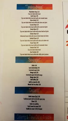 Menu photo 5 Spice Indian Cuisine Meridian, ID