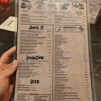 Kemuri Tatsu-ya - Menu - Izakaya Near Me - Austin, Texas