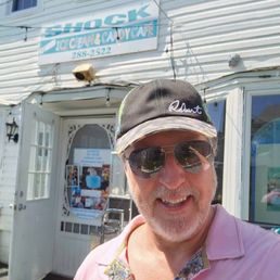 ROSARIO S. CASSATA AT SHOCK ICE CREAM STORE IN WESTHAMPTON, LONG ISLAND NEW YORK. ROSARIO S. CASSATA AT SHOCK ICE CREAM STORE IN WESTHAMPTON, LONG ISLAND NEW YORK.