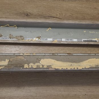 Raynor Realty - Molding pulled loose - Lack of adhesive. - Property Management Near Me - Louisburg, North Carolina Raynor Realty - Molding pulled loose - Lack of adhesive. - Property Management Near Me - Louisburg, North Carolina