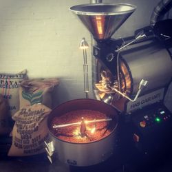 Koko Coffee Roasters - Got to see how it is roasted and taste a fresh small batch of beans!