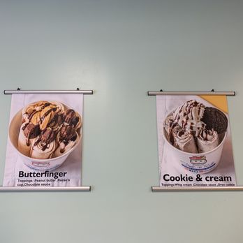 Steel N Roll - two posters of ice cream and cookies and cream - Ice Cream & Frozen Yogurt Near Me - Vero Beach, Florida Steel N Roll - two posters of ice cream and cookies and cream - Ice Cream & Frozen Yogurt Near Me - Vero Beach, Florida