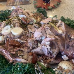 Archers Meat Packing - Pig stuffed with sausage, steak and chicken.