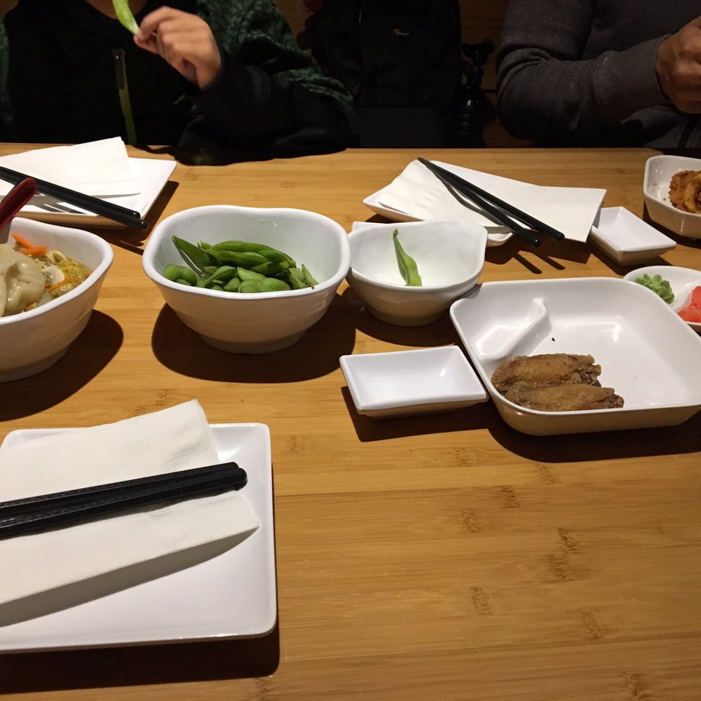AYCE Thai and Japanese food. This spot was recommended by the concierge and was only a short brisk walk around the corner.
