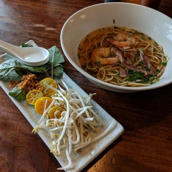 Star Noodle - Hot and Sour noodles. Usually there's more, this was split into 2 portions. - Asian Fusion Near Me - Lahaina, Hawaii