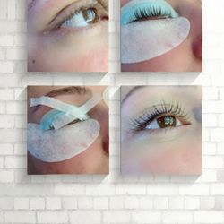 Glofast Skin Care - Lash Lift and Tint - Before and After Results.