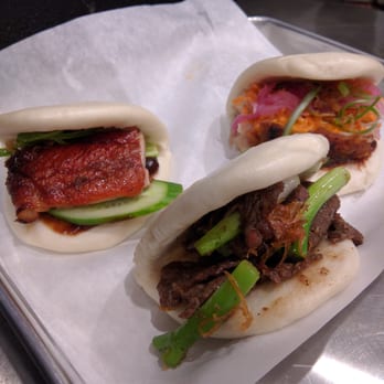 Baos Hog - Ribeye(center), pork belly(right) and duck(left) - Chinese Near Me - Garden Grove, California