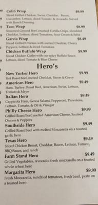 Menu photo 2 Duffy's Deli Jamesport, NY
