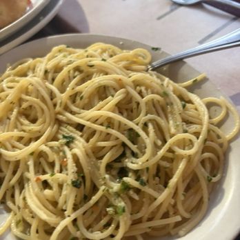 Cesare's  At The Beach - Spaghetti with Garlic/ EVVO ( side dish) - Italian Near Me - Clearwater, Florida