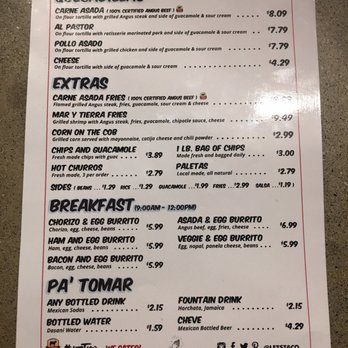 The Taco Stand - Menu 2 12/24/16 - Tacos Near Me - Encinitas, California The Taco Stand - Menu 2 12/24/16 - Tacos Near Me - Encinitas, California