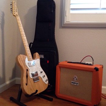 Vez Guitar Academy - Squier Vintage Modified 72' Thinline Telecaster  Setup by Dave @ Vez Guitar Academy (November 2016) - Musical Instruments & Teachers Near Me - Alhambra, California
