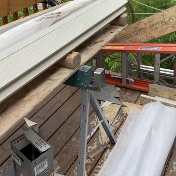 Wegner Roofing & Solar - Removed railing with 40ft drop - Roofing Near Me - Rapid City, South Dakota