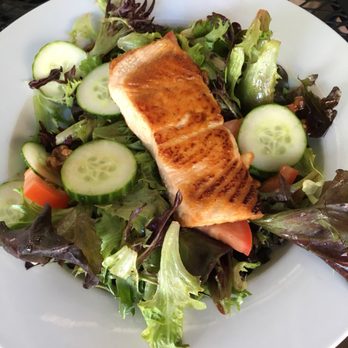 Galway Arms - Sweet Chili Glazed Atlantic Salmon Salad - Irish Near Me - Chicago, Illinois Galway Arms - Sweet Chili Glazed Atlantic Salmon Salad - Irish Near Me - Chicago, Illinois