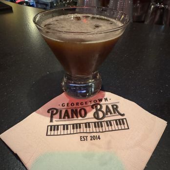 Georgetown Piano Bar - Espresso martini that was pretty weak - Burgers Near Me - Washington, DC, District of Columbia Georgetown Piano Bar - Espresso martini that was pretty weak - Burgers Near Me - Washington, DC, District of Columbia