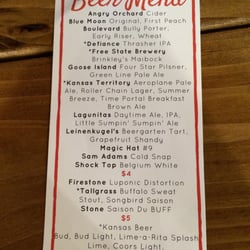 Kettle - Menu