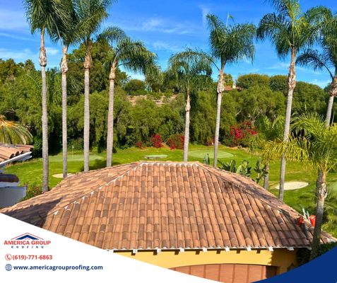 Tile Roofing - This a whole roof transformation we took care of!
From a unfinished roof, to a new and shinning roof by America Group Roofing.
Want the same for yours? Call Us to schedule a visit
Phone: (619) 625 - 9003 Tile Roofing - This a whole roof transformation we took care of!
From a unfinished roof, to a new and shinning roof by America Group Roofing.
Want the same for yours? Call Us to schedule a visit
Phone: (619) 625 - 9003