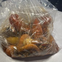 Lobster, shrimp, and clams combo Lobster, shrimp, and clams combo