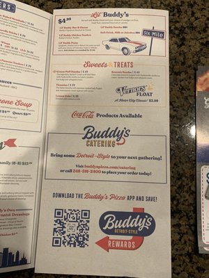Menu photo 8 Buddy's Pizza Shelby Township, MI Menu photo 8 Buddy's Pizza Shelby Township, MI